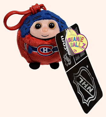 Montreal Canadiens (clip) - hockey player - Ty Beanie Ballz