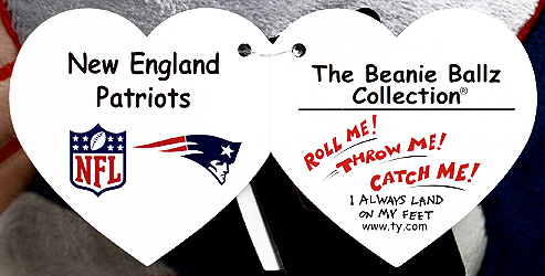New England Patriots (large) - swing tag inside