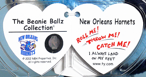 New Orleans Hornets - swing tag inside