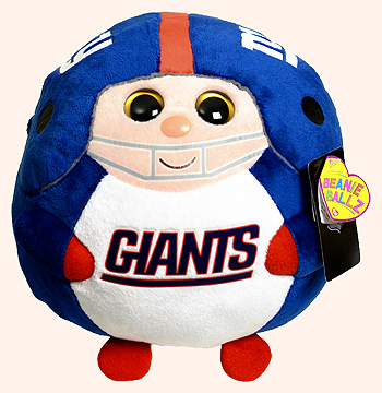 New York Giants (medium) - football player - Ty Beanie Ballz