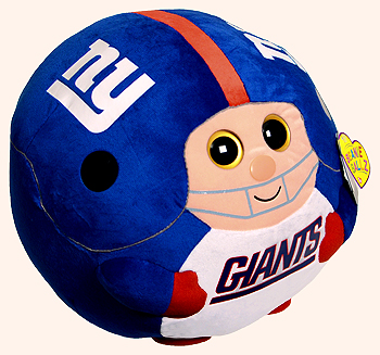 New York Giants (large) - football player - Ty Beanie Ballz