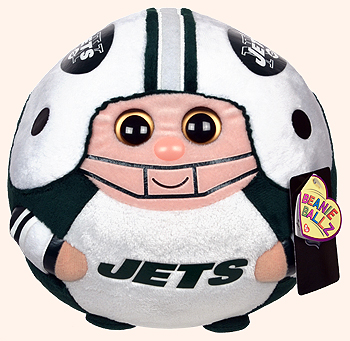 New York Jets (medium) - football player - Ty Beanie Ballz