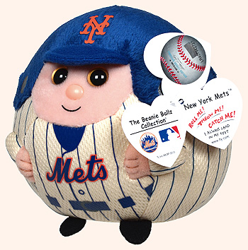 New York Mets - baseball player - Ty Beanie Ballz