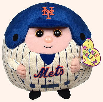 New York Mets - baseball player - Ty Beanie Ballz