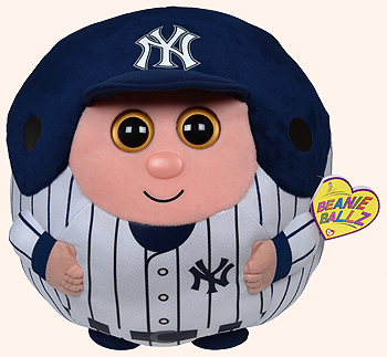 New York Yankees (large) - baseball player - Ty Beanie Ballz