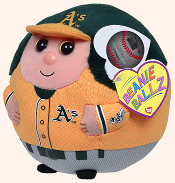 Oakland Athletics - baseball player - Ty Beanie Ballz