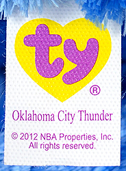 Oklahoma City Thunder - tush tag front