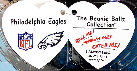 Philadelphia Eagles - swing tag inside