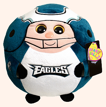 Philadelphia Eagles (medium) - football player - Ty Beanie Ballz