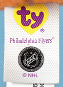 Philadelphia Flyers - tush tag front