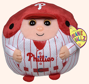 Philadelphia Phillies - baseball player - Ty Beanie Ballz
