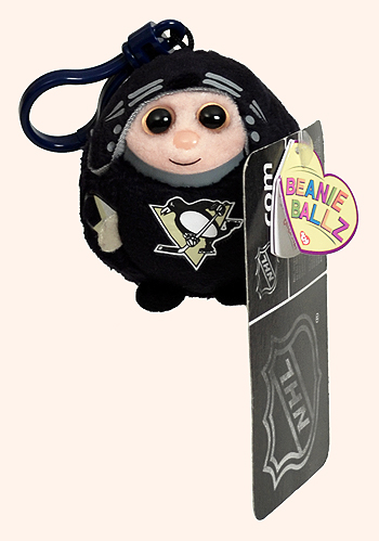 Pittsburgh Penguins (clip) - hockey player - Ty Beanie Ballz