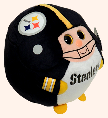 Pittsburgh Steelers (medium) - football player - Ty Beanie Ballz