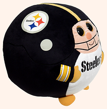 Pittsburgh Steelers (large) - football player - Ty Beanie Ballz