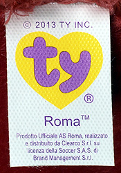 Roma - tush tag front