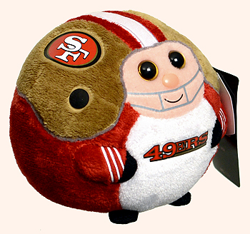 San Francisco 49ers - football player - Ty Beanie Ballz