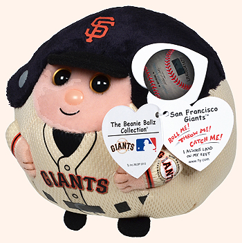 San Francisco Giants - baseball player - Ty Beanie Ballz