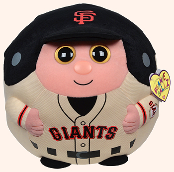 San Francisco Giants (large) - baseball player - Ty Beanie Ballz