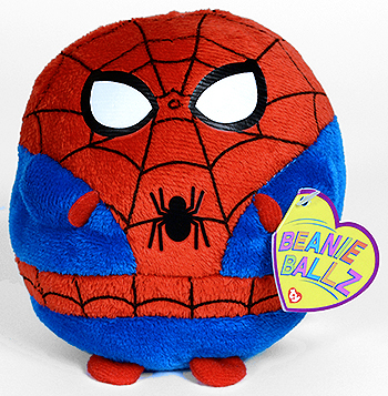 Spider-Man - superhero - Ty Beanie Ballz