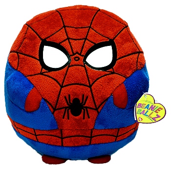 Spider-Man (medium) - superhero - Ty Beanie Ballz