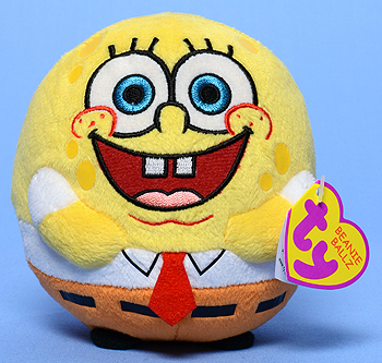 SpongeBob - sponge - Ty Beanie Ballz