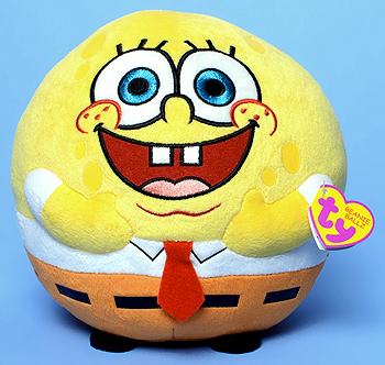 SpongeBob (medium) - sponge - Ty Beanie Ballz