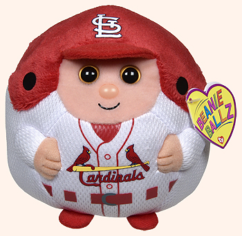 St. Louis Cardinals - baseball player - Ty Beanie Ballz