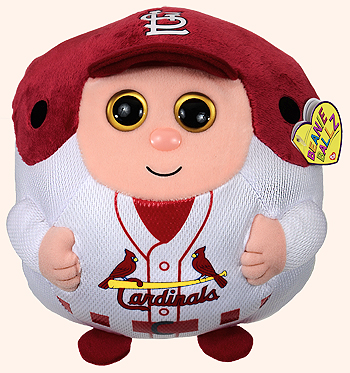 St. Louis Cardinals (medium) - baseball player - Ty Beanie Ballz