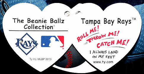 Tampa Bay Rays - swing tag inside