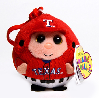Texas Rangers - baseball player - Ty Beanie Ballz
