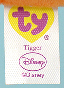 Tigger (medium) - tush tag front