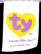 Toronto Blue Jays - tush tag front