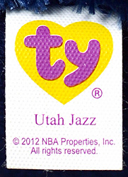 Utah Jazz - tush tag front