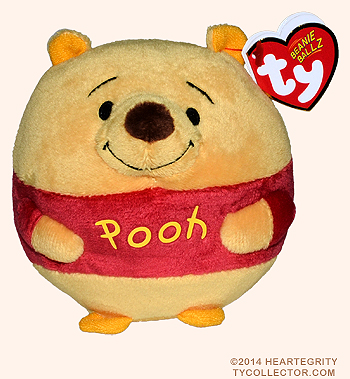 Winnie the Pooh with sound - bear - Ty Beanie Ballz