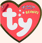 17th generation Beanie Babies swing tag