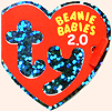 Beanie Babies swing tag (front)