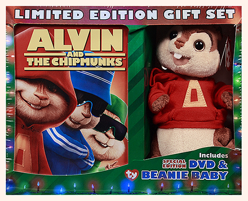DVD movie Alvin And The Chipmunks - front