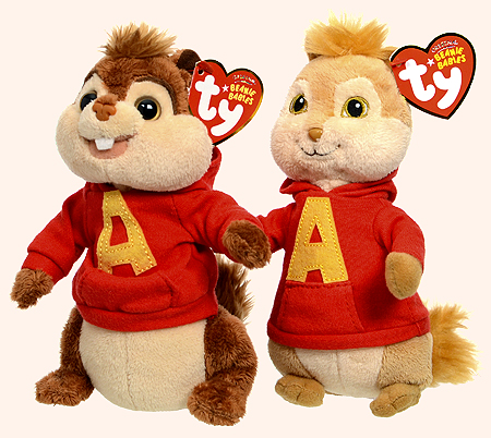 Alvin (2008 version) on the left, and Alvin (2009 version)