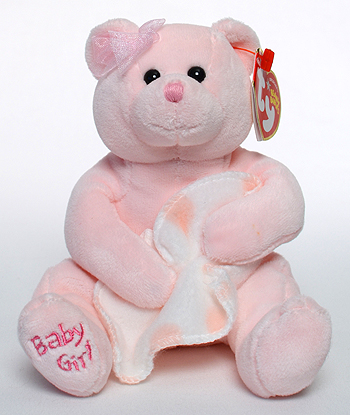 Baby Girl - Bear - Ty Beanie Babies