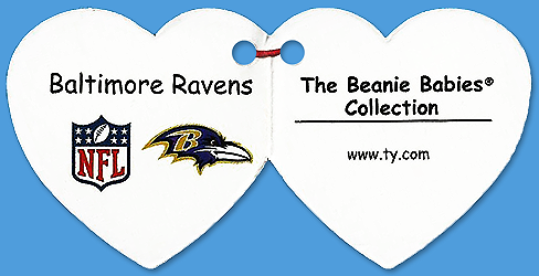 Baltimore Ravens - swing tag inside
