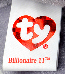 Billionaire 11 - tush tag front