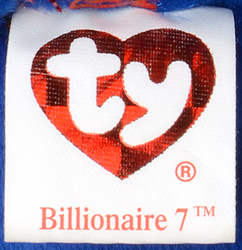 Billionaire 7 - tush tag front