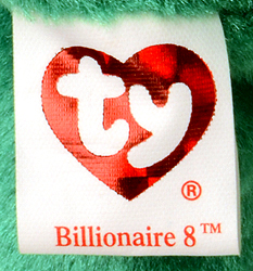 Billionaire 8 - tush tag front