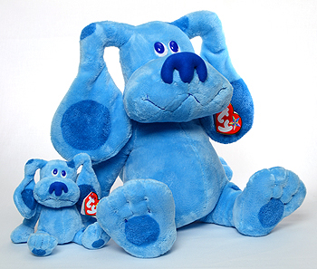 Beanie Baby and large Buddy Blue