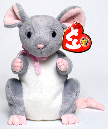 Breadcrumbs - mouse - Ty BBOM Beanie Babies