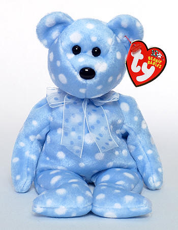 Bubbly - bear - Ty Beanie Babies