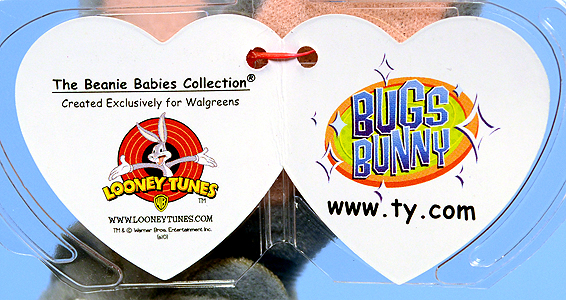 Bugs Bunny (Looney Tunes) - swing tag inside