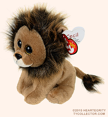 Cecil - lion - Ty Beanie Babies