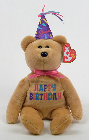 Celebration - bear - Ty Beanie Babies