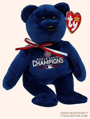Champion (Chicago Cubs) - bear - Ty Beanie Babies